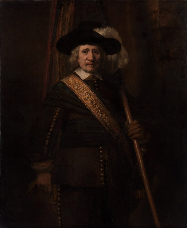 Portrait of Floris soop as a Standard-Bearer (mk33)